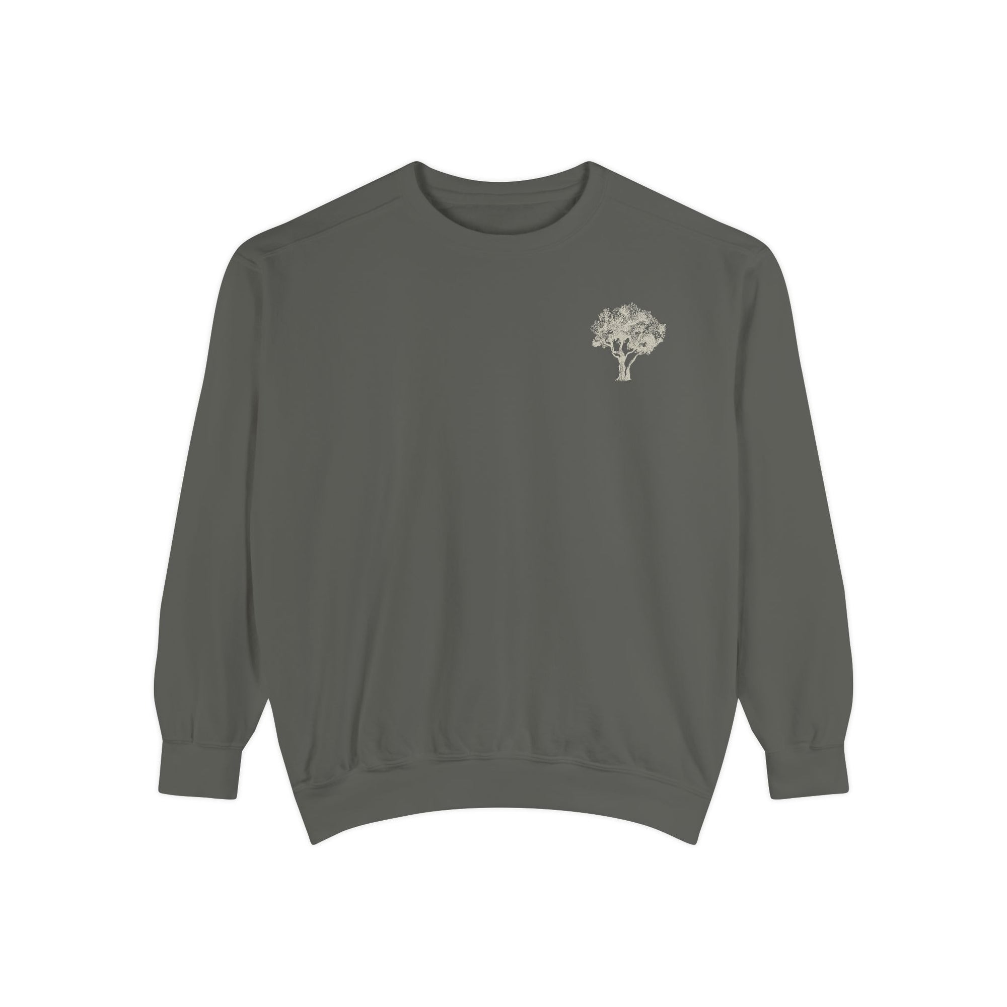 Olive Tree Crew Sweatshirt
